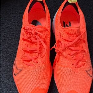 Nike Zoom Vibrant Orange Athletic Shoes